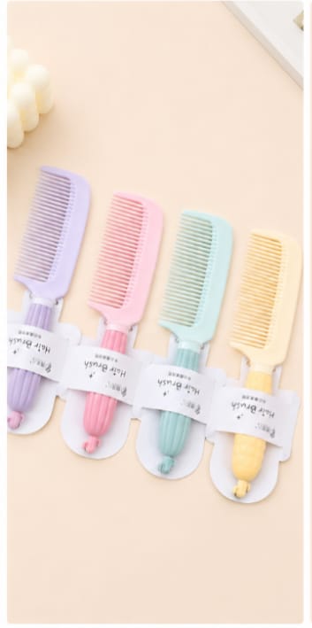Cute Pastel Comb for Smooth & Gentle Styling