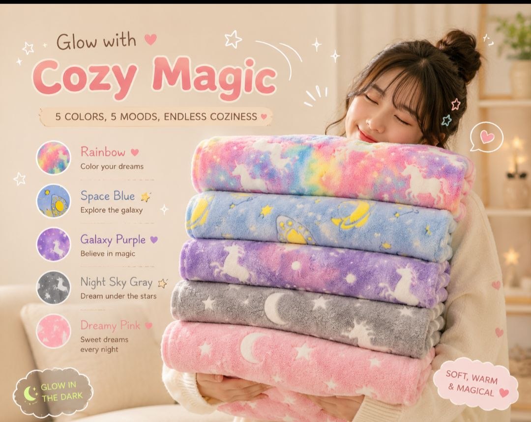 Magical Glow-in-the-Dark Blanket