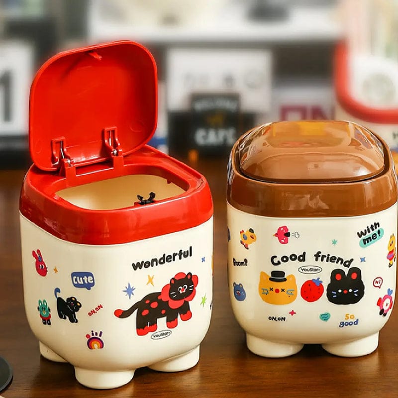 Kawaii Mini Desktop Bin