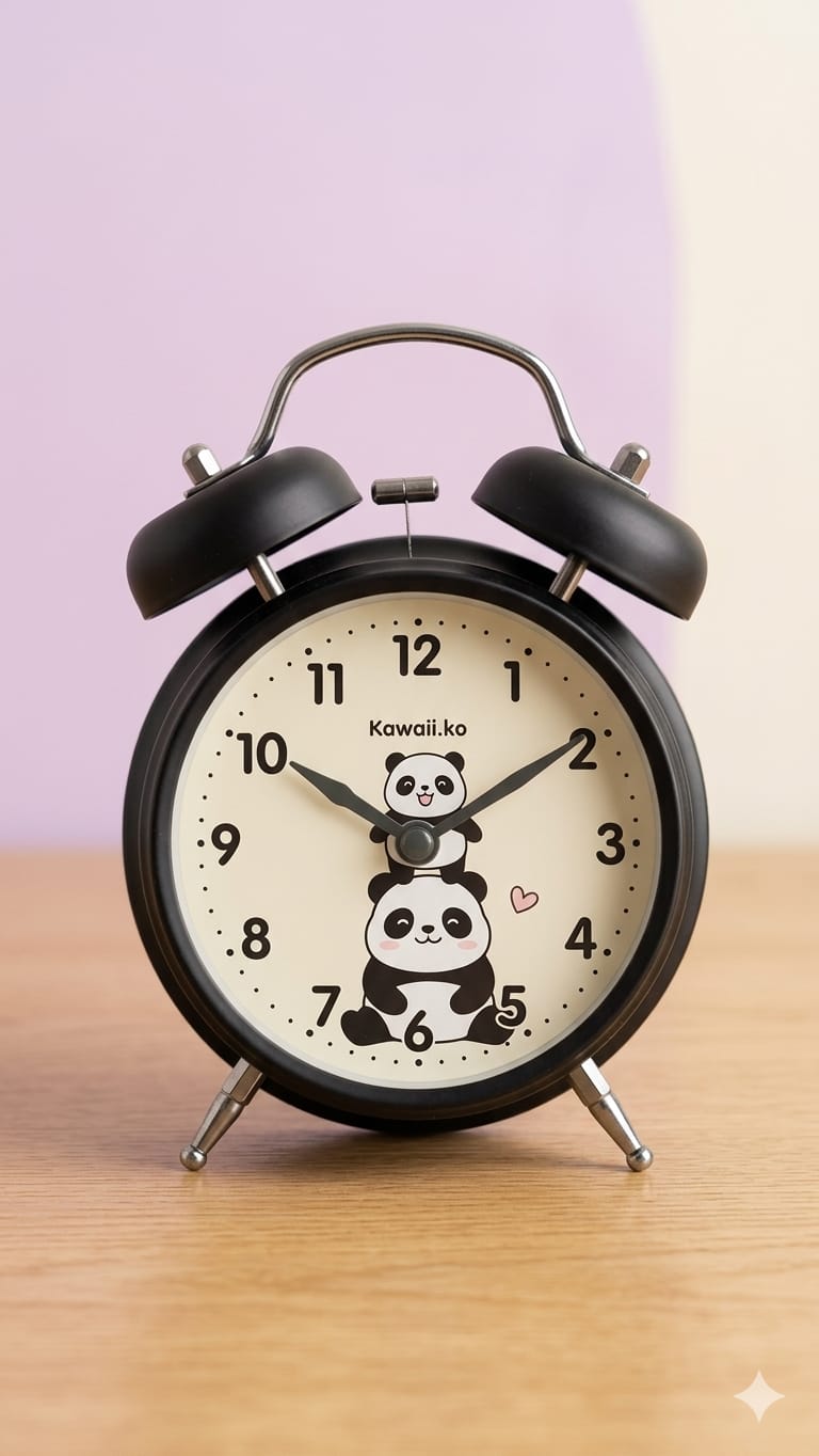 Panda Pop Alarm Clock
