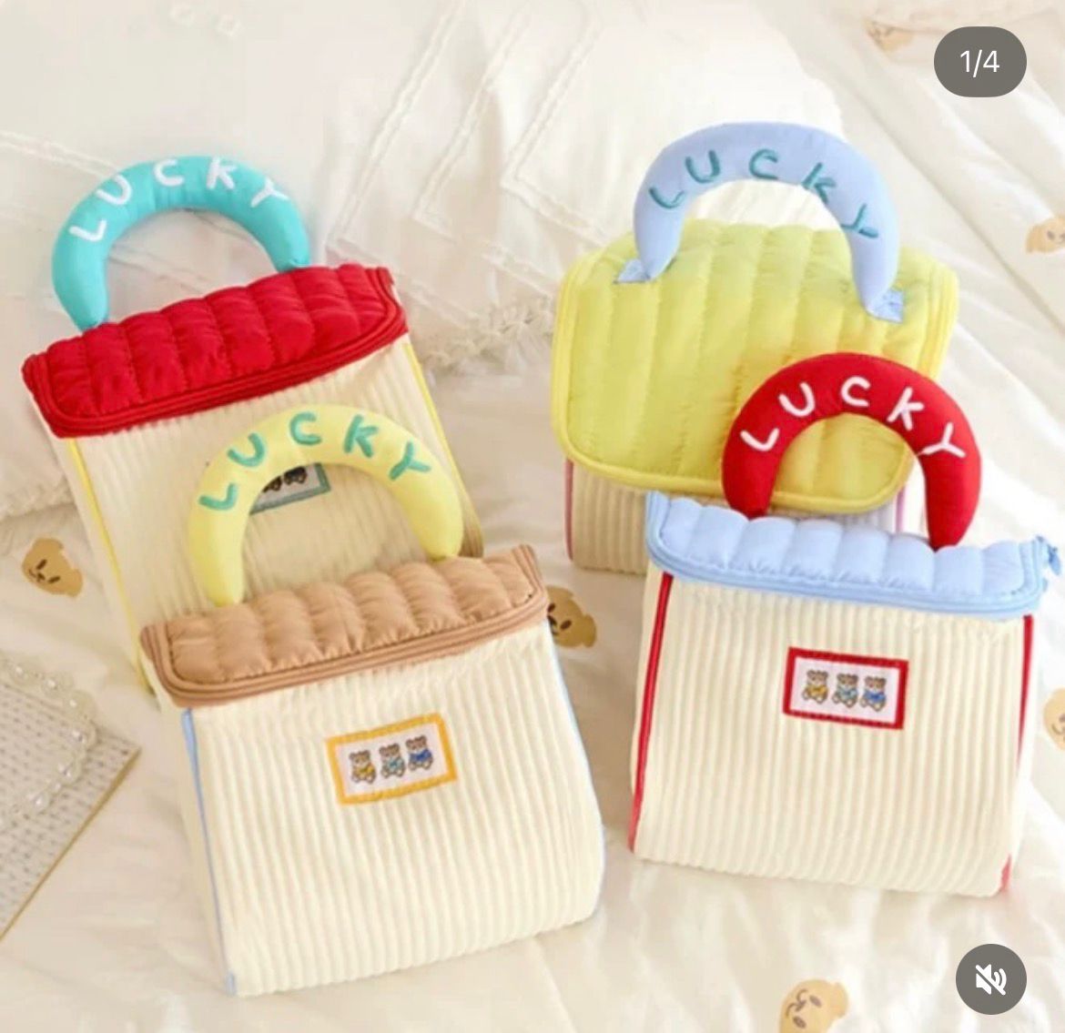 Pastel Puffy Handbag